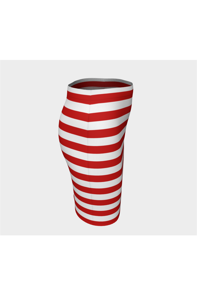 Striped Fitted Skirt - Objet D'Art