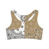Seamless Sports Bra (AOP) - Objet D'Art