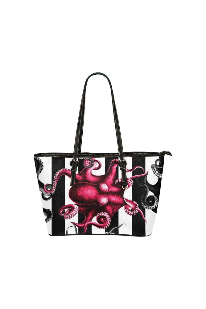 Octopus Leather Tote Bag/Small - Objet D'Art