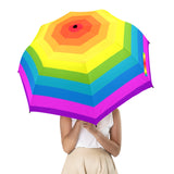 colored print spectrum Semi-Automatic Foldable Umbrella (Model U12) - Objet D'Art