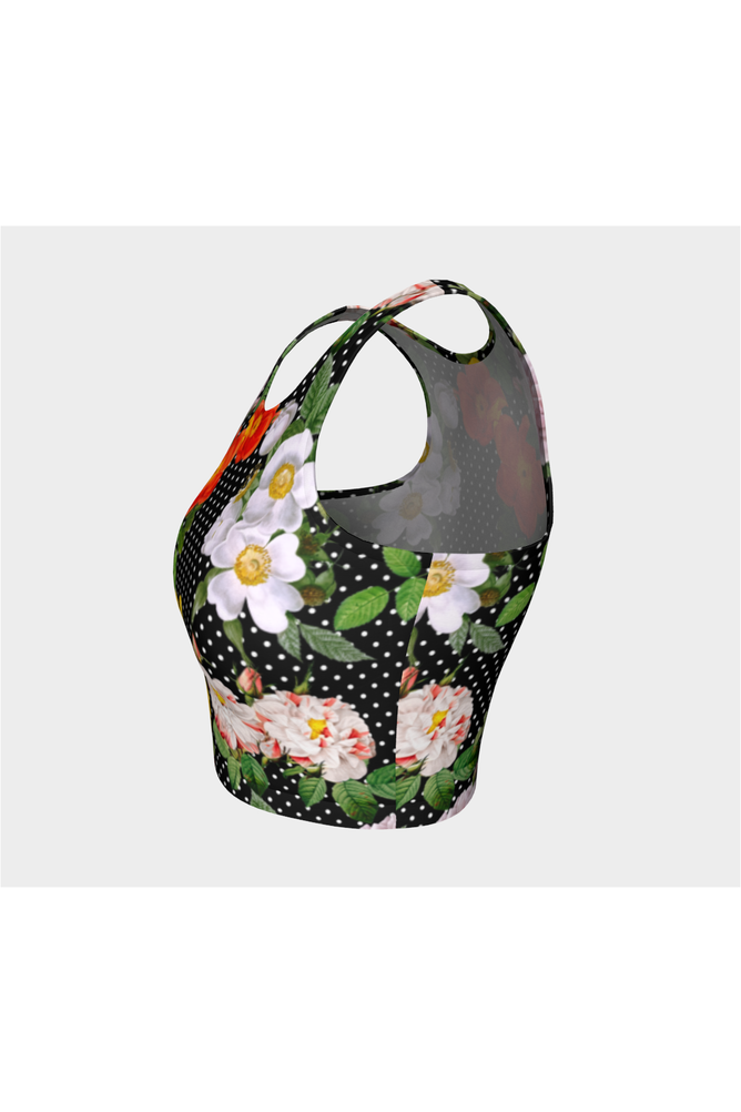 Floral Athletic Top - Objet D'Art