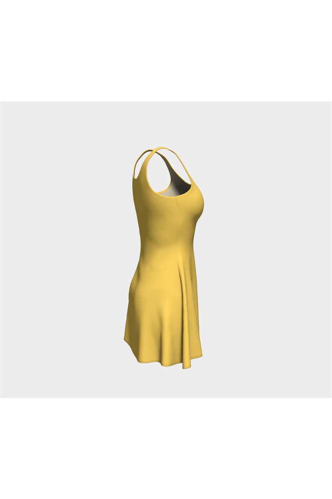 Aspen Gold Flare Dress - Objet D'Art