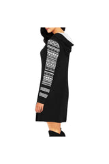 Aztec Accented Hoodie Mini Dress - Objet D'Art