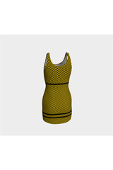 Golden Chain Mail Bodycon Dress - Objet D'Art