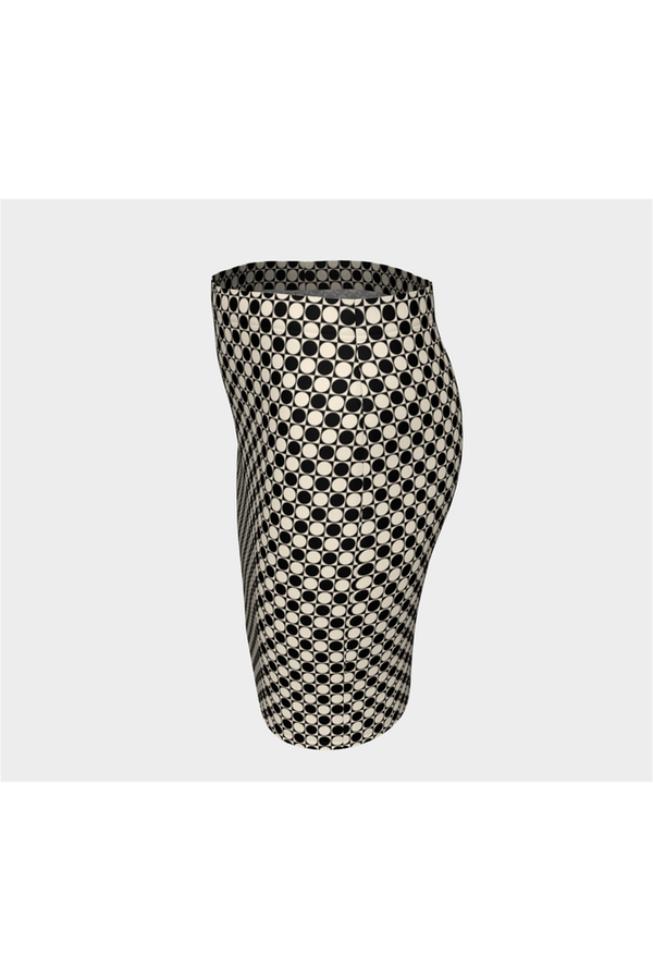 Checker Fitted Skirt - Objet D'Art
