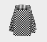 Checkered Flare Skirt - Objet D'Art