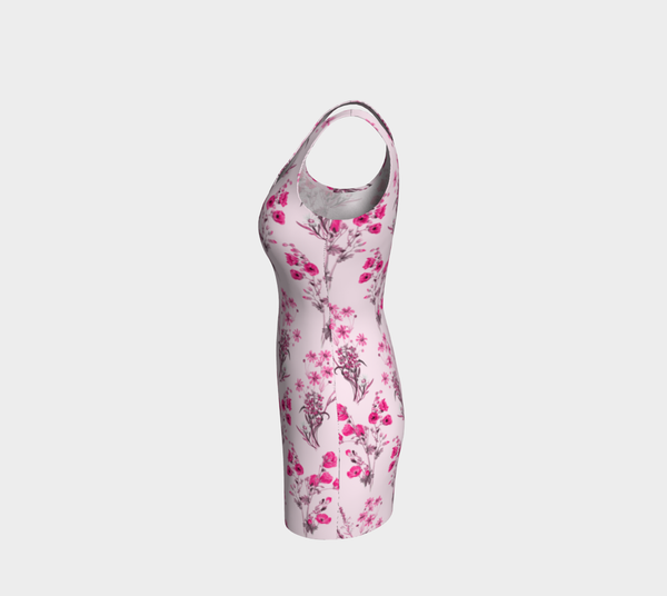 Wildflower Bodycon Dress - Objet D'Art