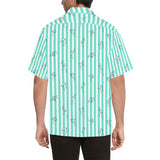 crane 2 hokusai print Hawaiian Shirt (Model T58) - Objet D'Art