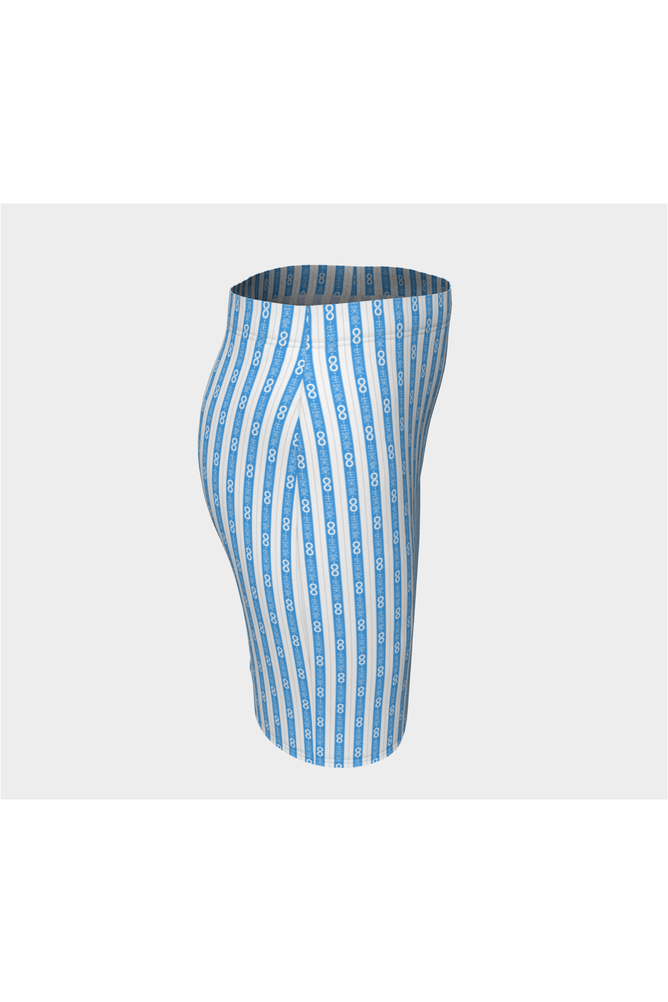 Live Laugh Love Fitted Skirt - Objet D'Art