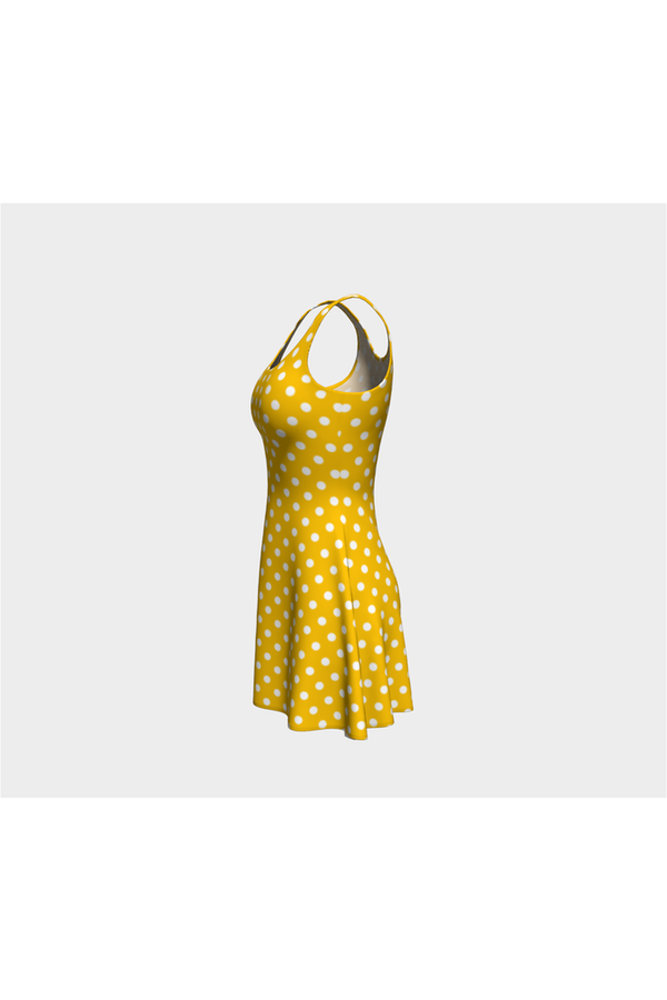 Golden Yellow Polka Dot - Objet D'Art