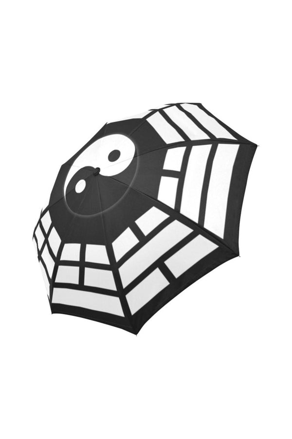Yin and Yang Chinese Script Auto-Foldable Umbrella (Model U04) - Objet D'Art