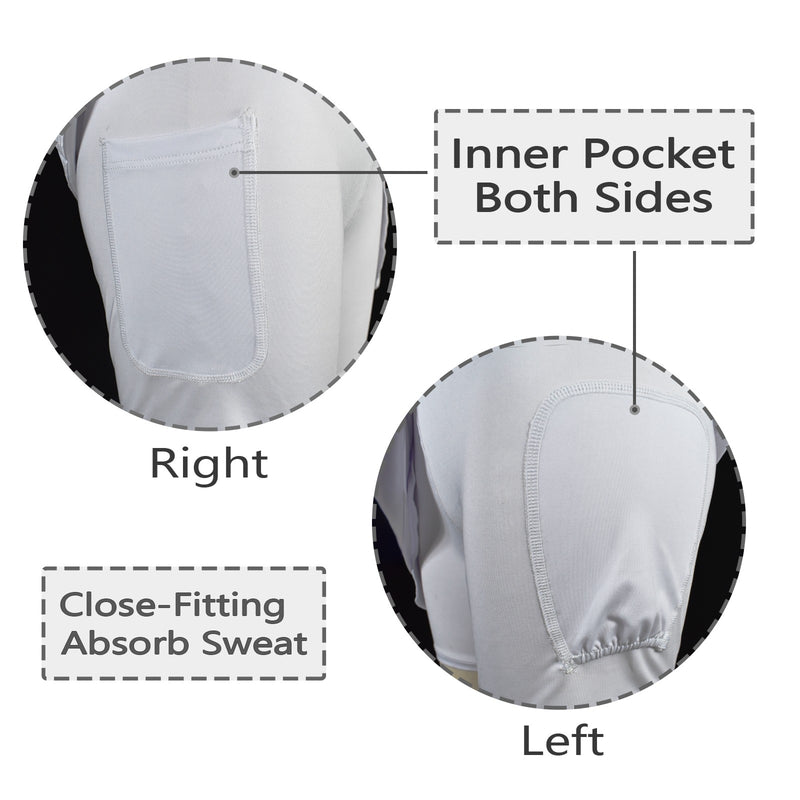 Gray Women's Golf Skirt with Pockets (Model D64) - Objet D'Art