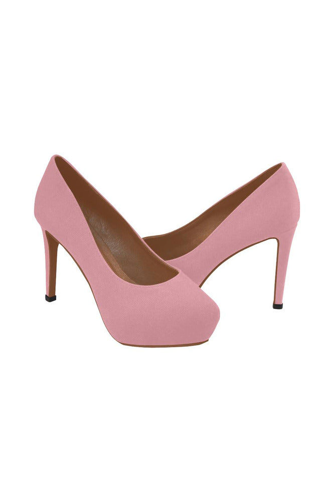 Powder Pink Women's High Heels - Objet D'Art