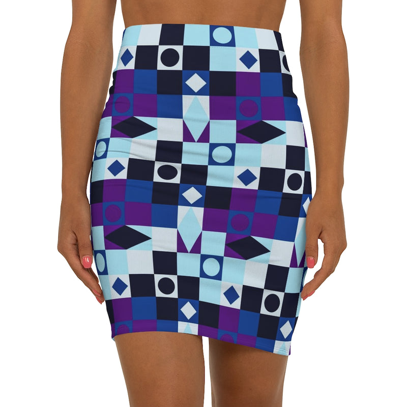 Women's Mini Skirt - Objet D'Art