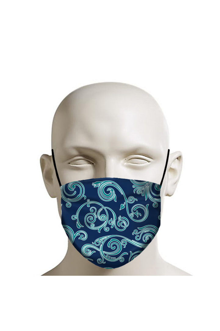Scroll in Blue - Objet D'Art