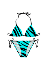 Aqua Aquarius Zebra Print - Objet D'Art