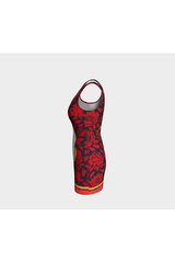 Rooster Bodycon Dress - Objet D'Art