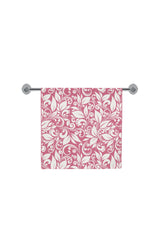 Scroll Hand towels Pink Bath Towel 30"x56" - Objet D'Art