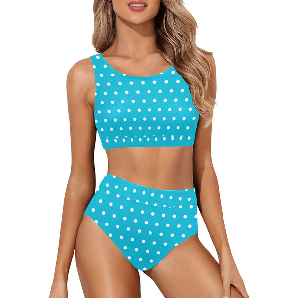 cheribum green Crop Top Bikini Set (Model S21) - Objet D'Art