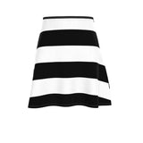 Striiped Flared Skirt - Objet D'Art
