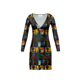 Van Gogh Collage Ladies Cardigan - Objet D'Art