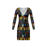Van Gogh Collage Ladies Cardigan - Objet D'Art