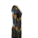 Van Gogh Collage Ladies Cardigan - Objet D'Art