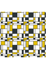 Mondrian-Inspired Ladies Cardigan - Objet D'Art