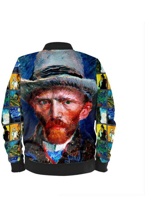 Van Gogh Self Portrait/Collage Bomber Jacket - Objet D'Art