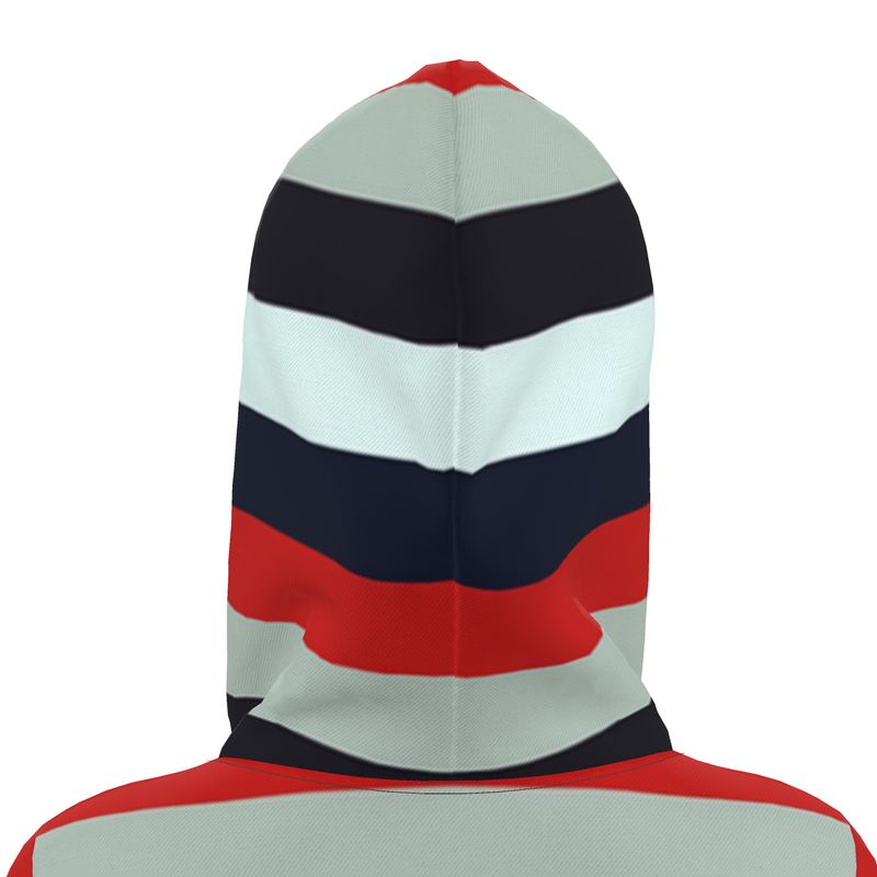 Americana Striped Hoodie Dress - Objet D'Art