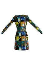 Van Gogh Collage Ladies Cardigan - Objet D'Art