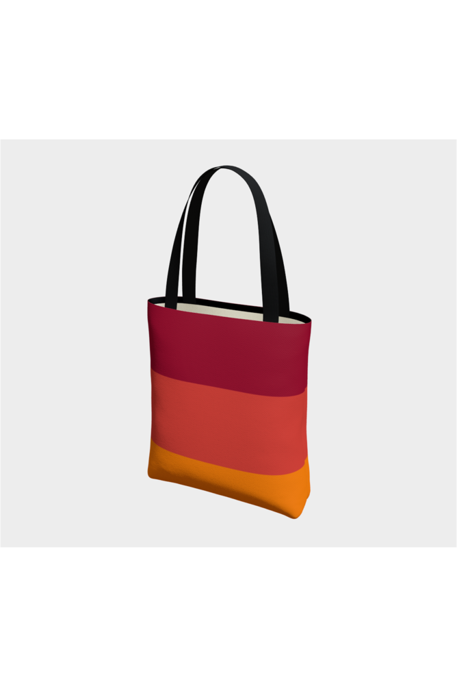Tri-Color Tote Bag - Objet D'Art