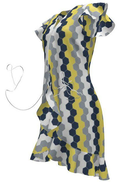 Honeycomb Tea Dress - Objet D'Art