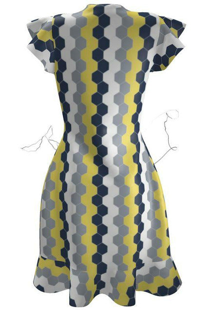 Honeycomb Tea Dress - Objet D'Art