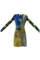 Van Gogh Collage Ladies Cardigan - Objet D'Art