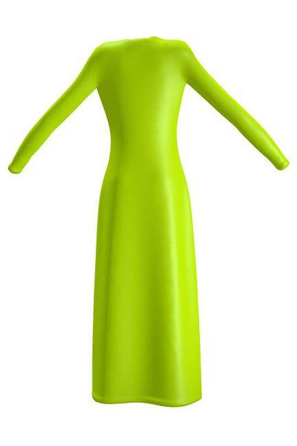 Neon Green Ladies Cardigan - Objet D'Art