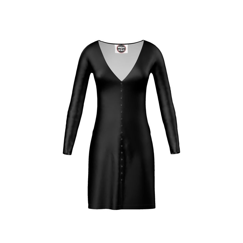 Black Ladies Cardigan - Objet D'Art
