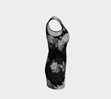 Floral Web Bodycon Dress - Objet D'Art
