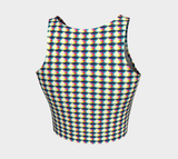 Vintage View Athletic Crop Top - Objet D'Art