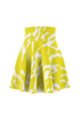 Lemon Zest Women's Skater Skirt - Objet D'Art
