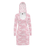 Love Print Hoodie Dress - Objet D'Art