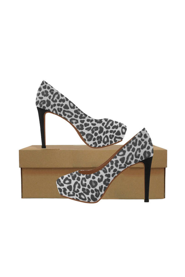 black leopard print Women's High Heels - Objet D'Art