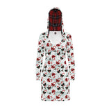 Holiday Candy & Love Hoodie Dress - Objet D'Art