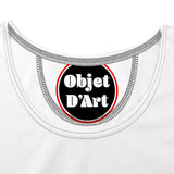 Floral Ladies' Tunic T Shirt - Objet D'Art