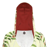 Earth Tone Floral Hoodie Dress - Objet D'Art