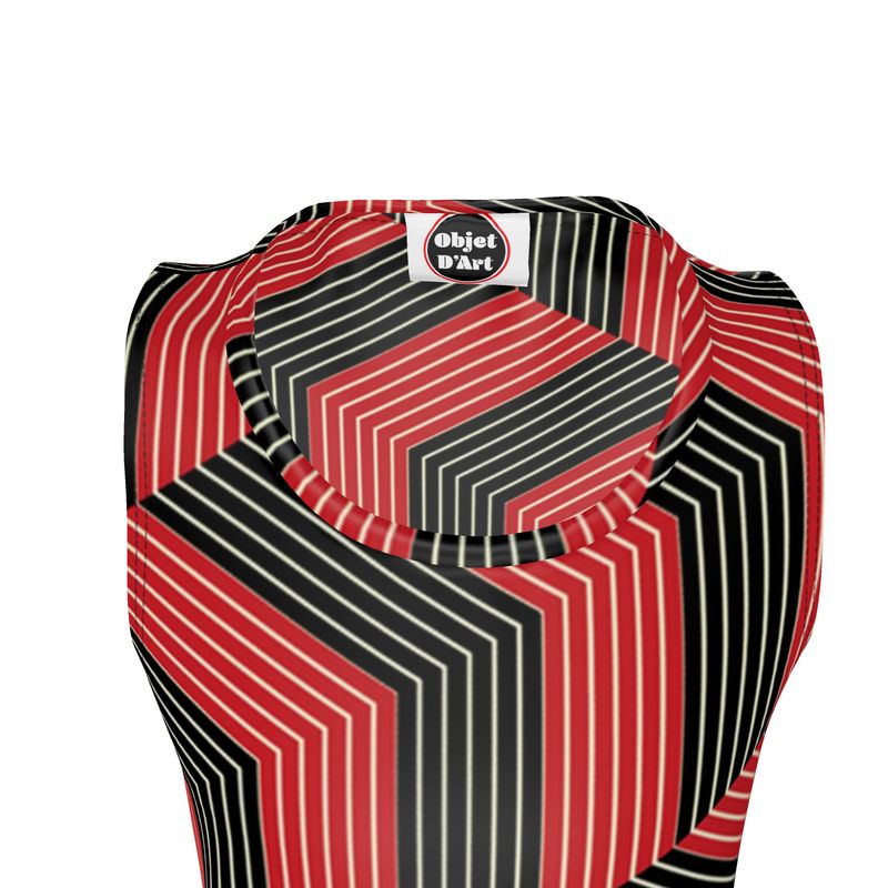 Chevrons Rising Tank Top - Objet D'Art