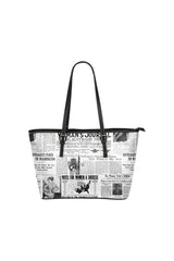 Women's Suffrage Leather Tote Bag/Small - Objet D'Art