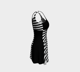 Curved Flare Dress - Objet D'Art
