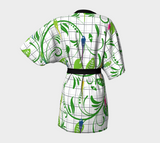 Parrot Matrix Kimono Robe - Objet D'Art