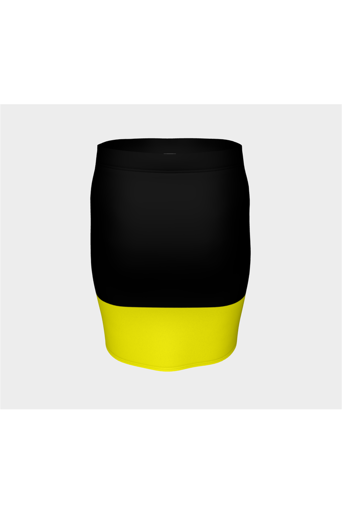 Yellow Jacket Fitted Skirt - Objet D'Art